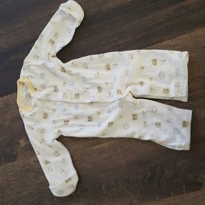 Babyworks brand, 3-6 months, Baby theme footed pajamas